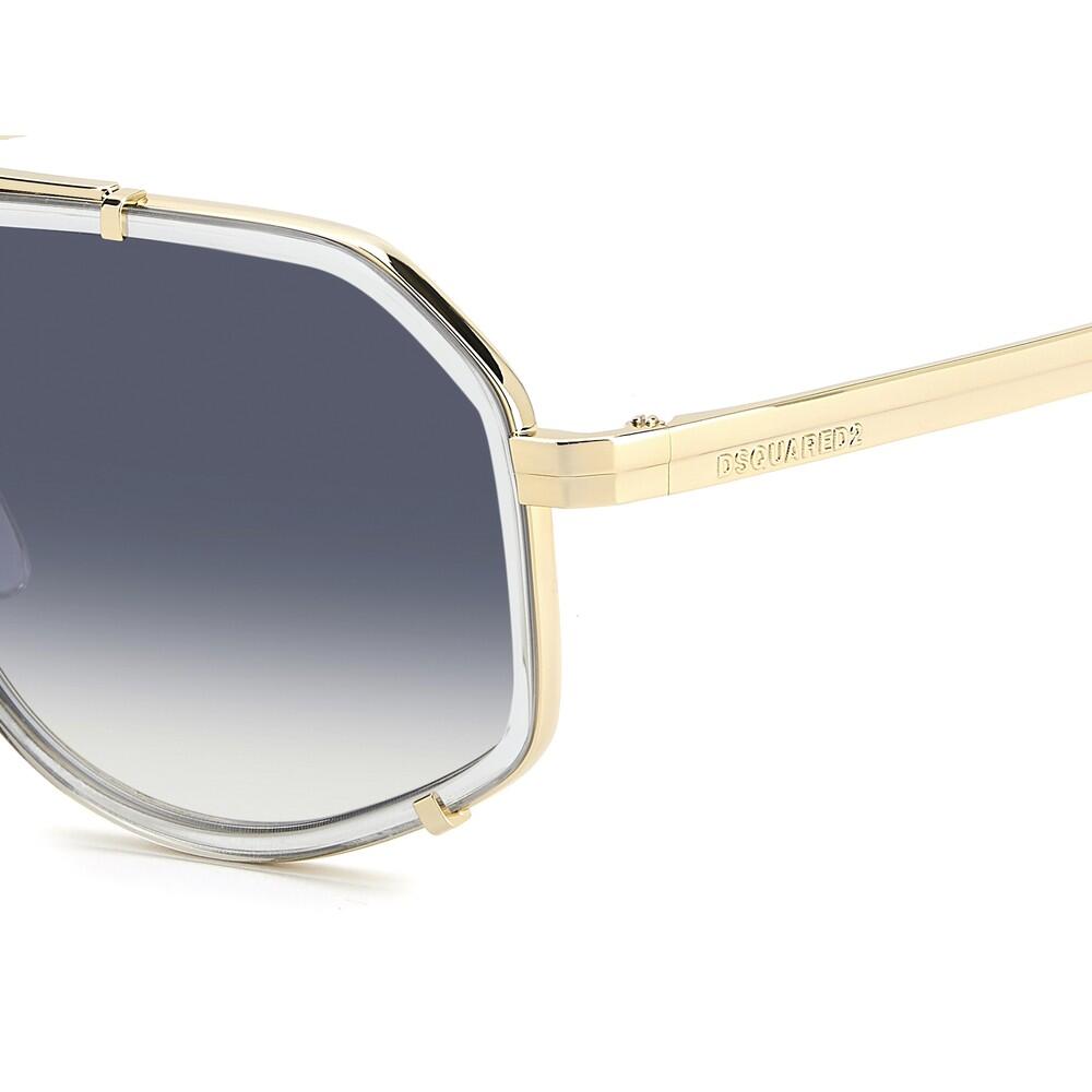 Occhiali da Sole Dsquared2 D2 0190/S 900 in Metallo Uomo 60 mm 4/4