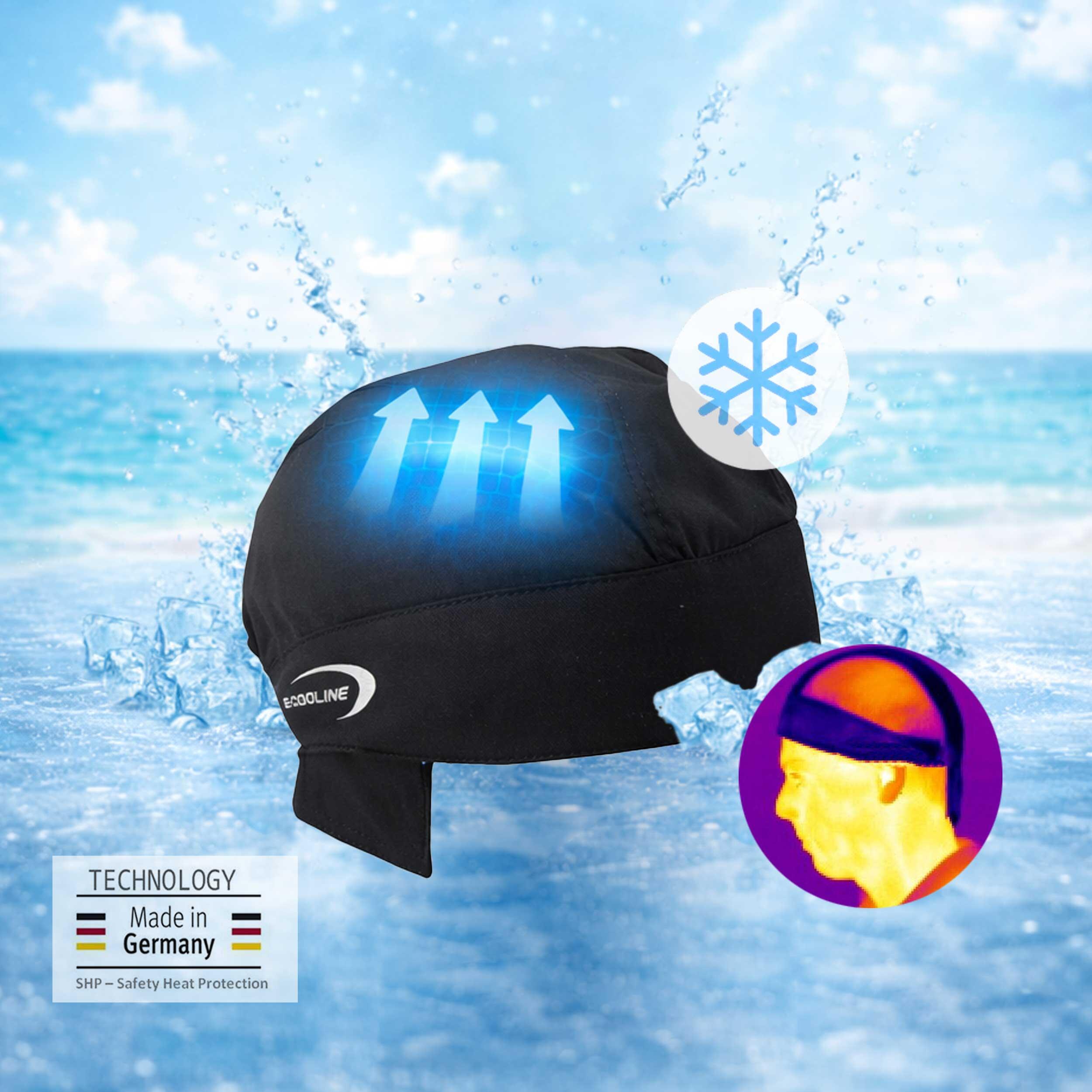E.COOLINE Powercool SX3 bandana light | bandana raffreddante| attivato con acqua 4/9