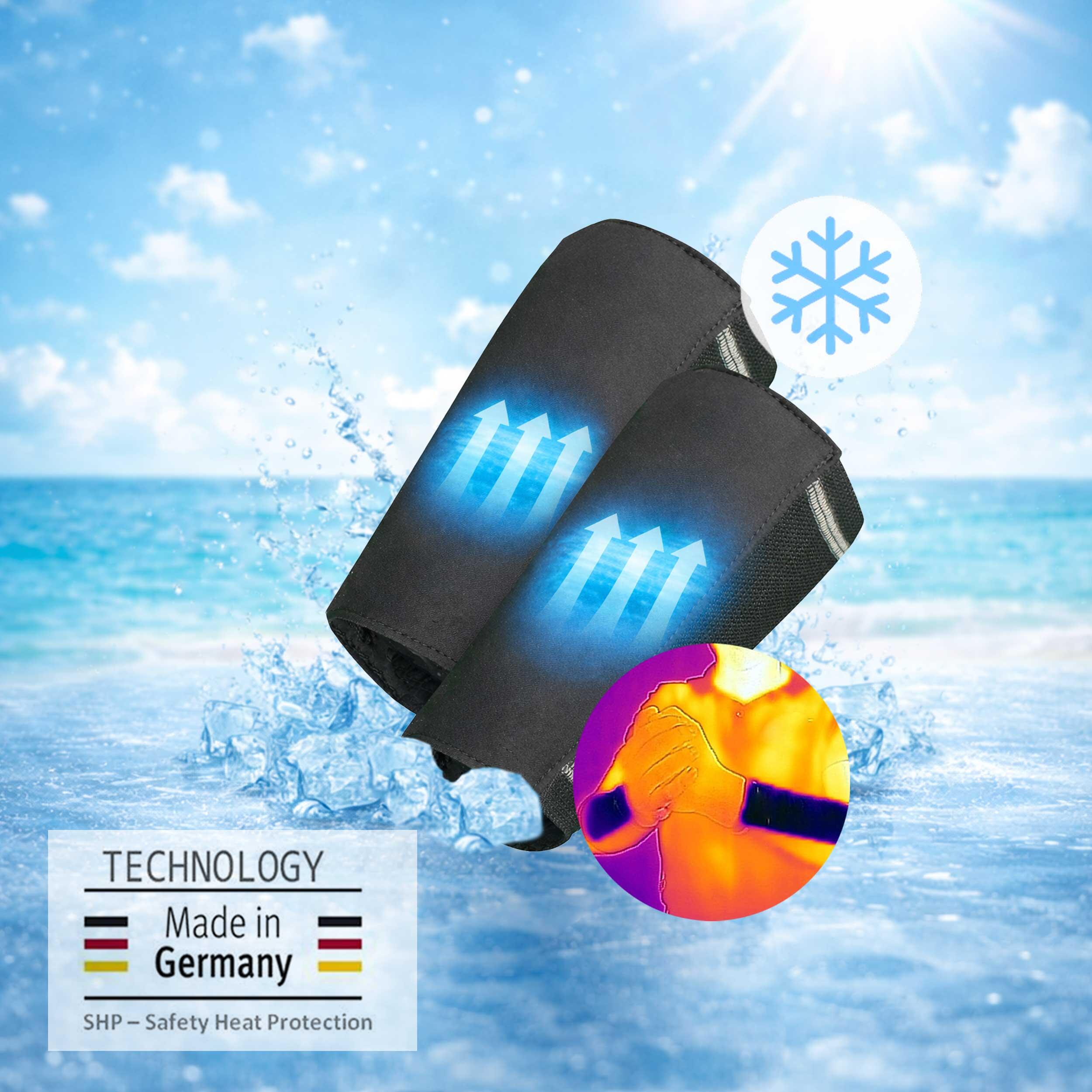 E.COOLINE Power ArmCooler SX3 | Raffreddante braccio adulto | attivato con acqua 5/9