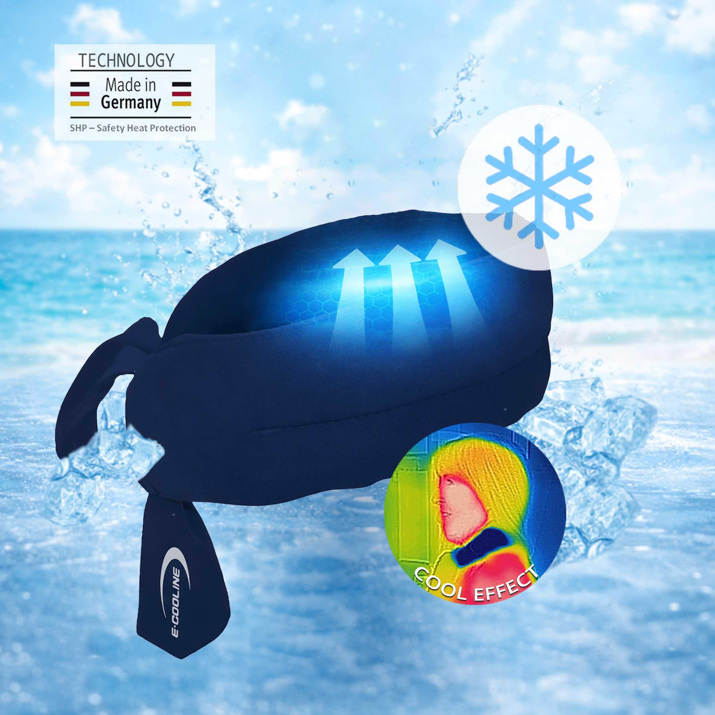 E.COOLINE Powercool SX3 Foulard raffreddante adulto|attivato con acqua| lavabile 3/9