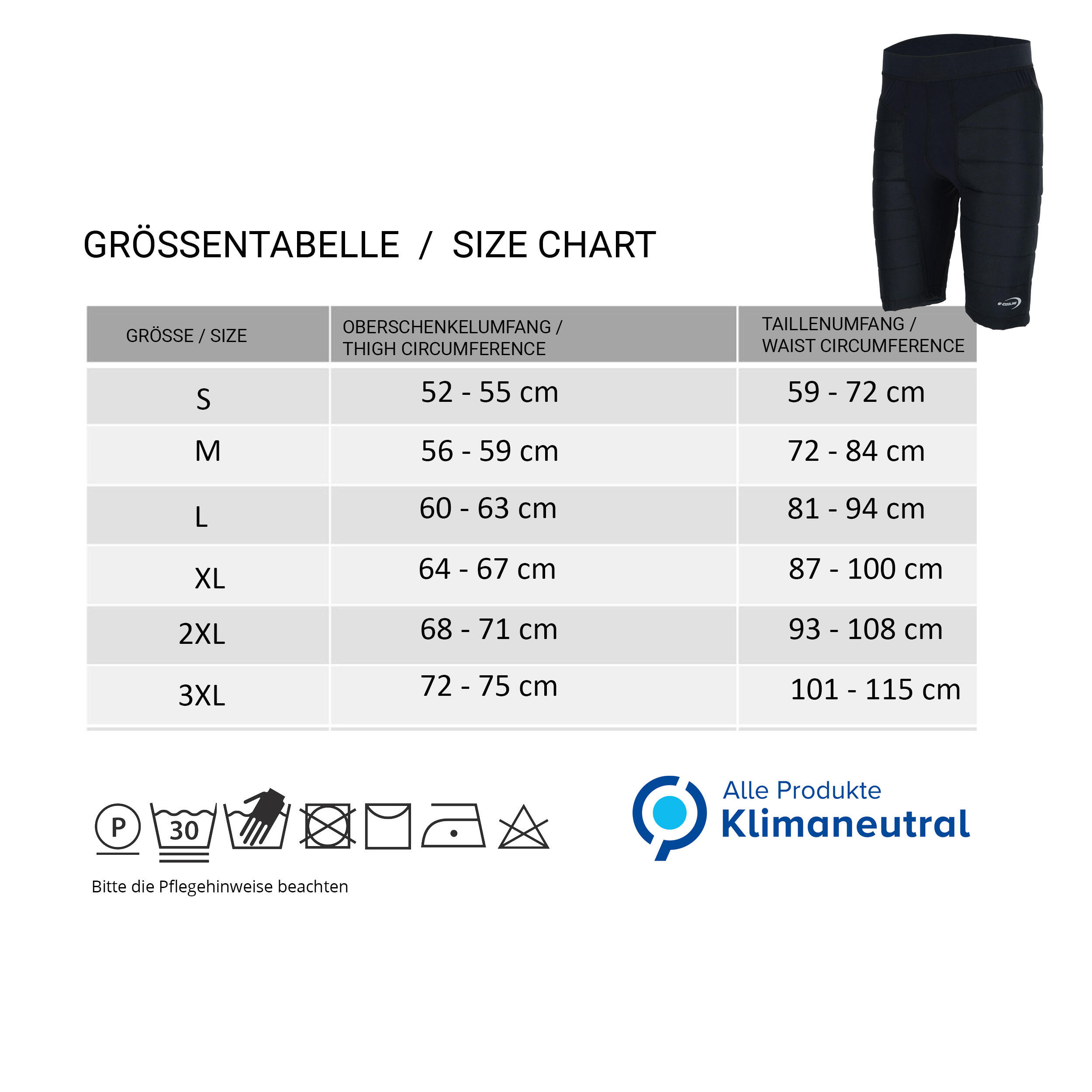 E.COOLINE Powercool SX3|verkoelende broek voor volwassenen|geactiveerd met water 4/9