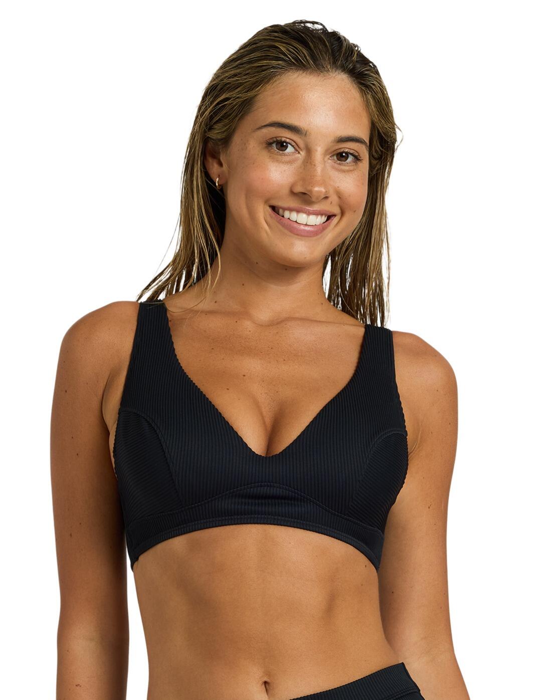 Bikinitop mit Bügeln ROXY LOVE UW ELONGATED DCUP Schwarz Dames 4/4