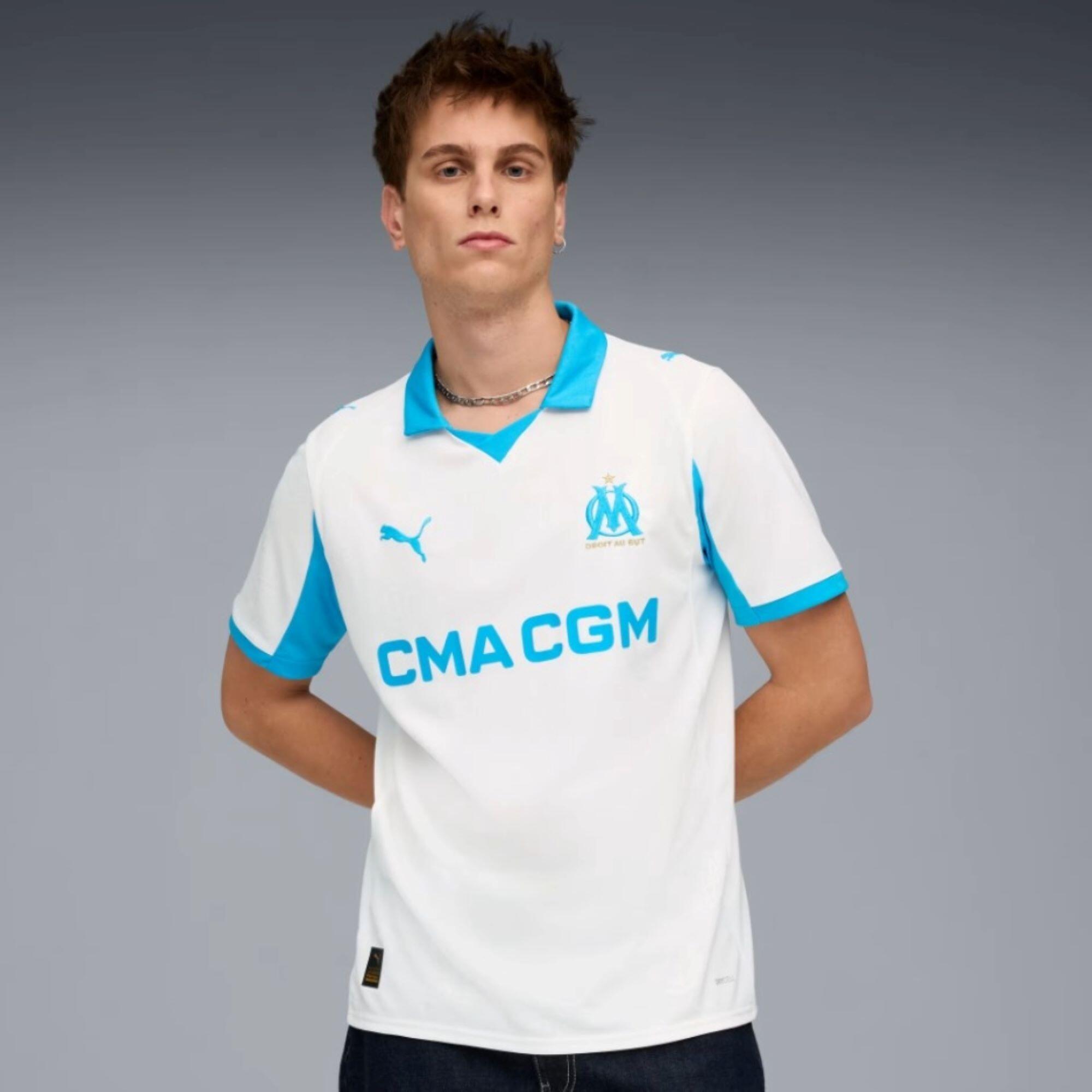 Second Life - Koszulka piłkarska Puma Olympique de Marseille... - Stan Doskonały