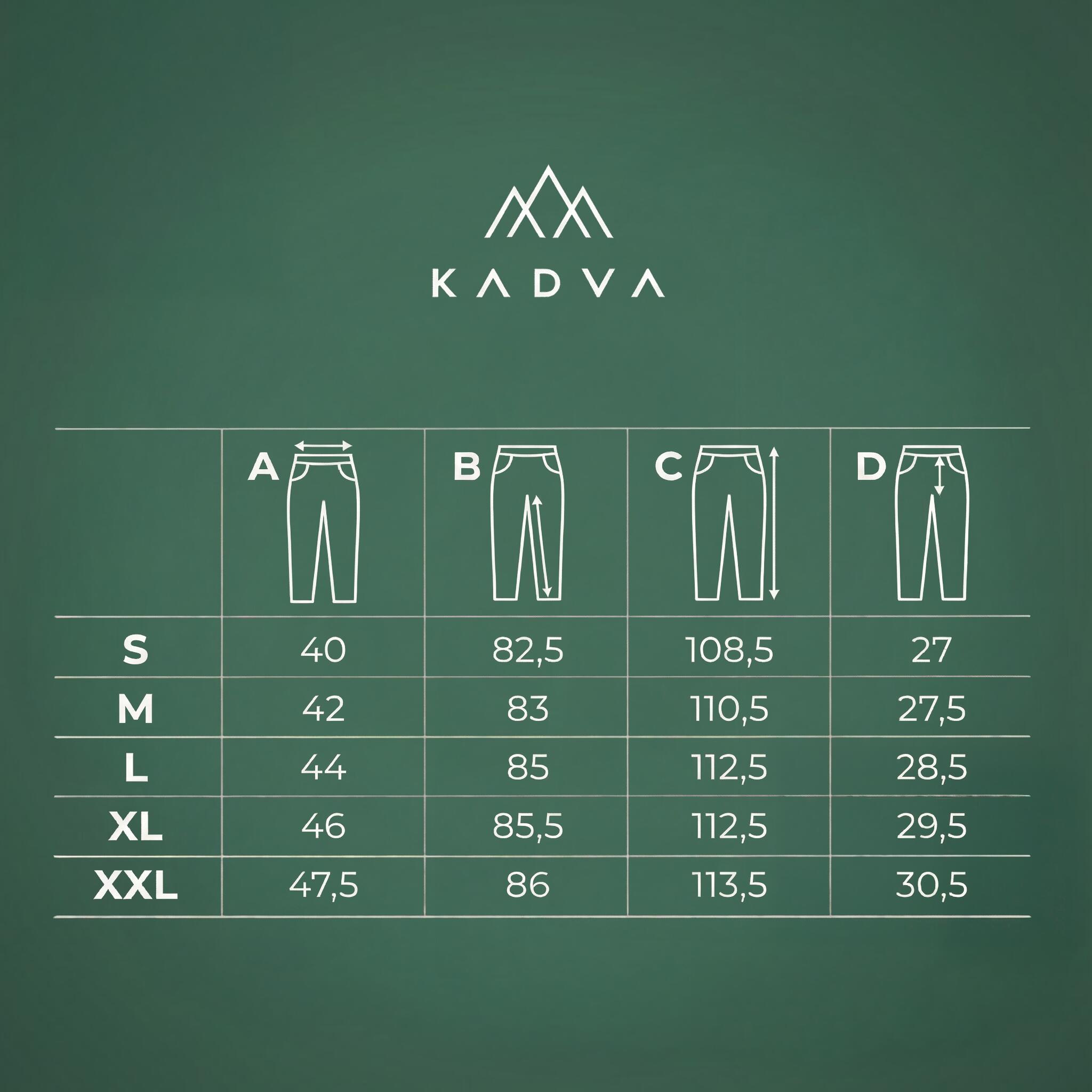 Calças masculinas KADVA Tores 2/7