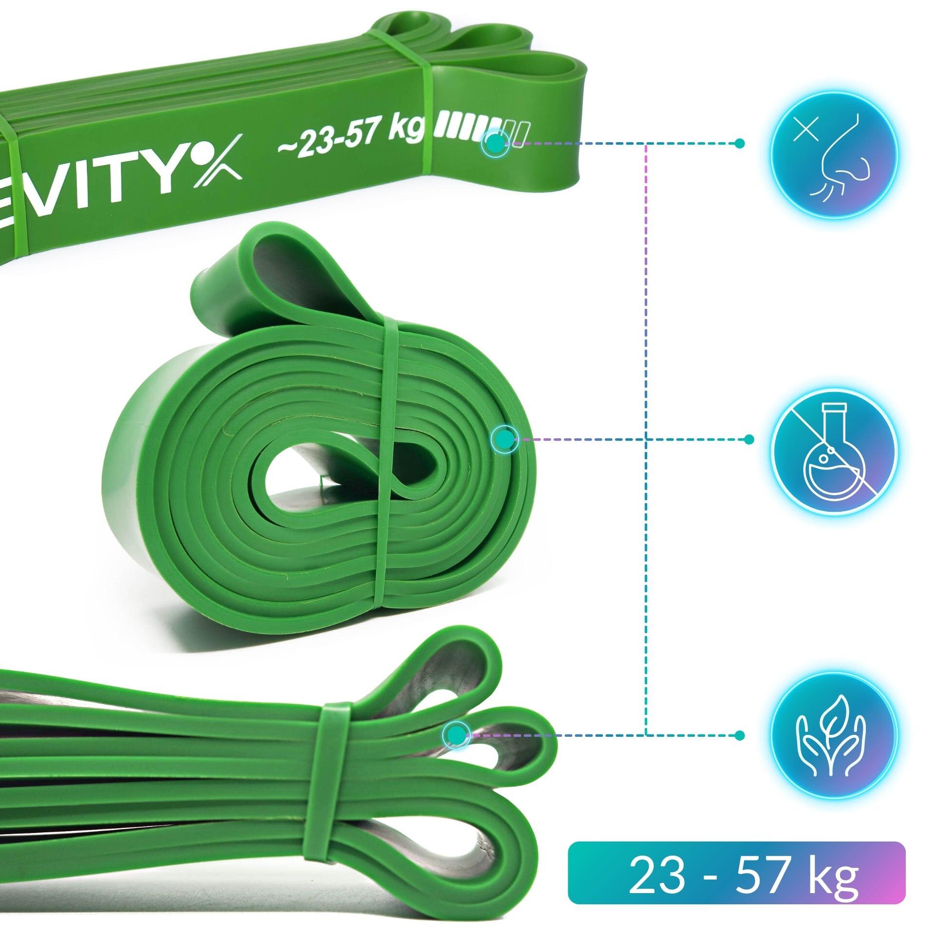 Bande élastique de résistance pour exercises fitness Revity Power Bands 23-57 kg 2/7