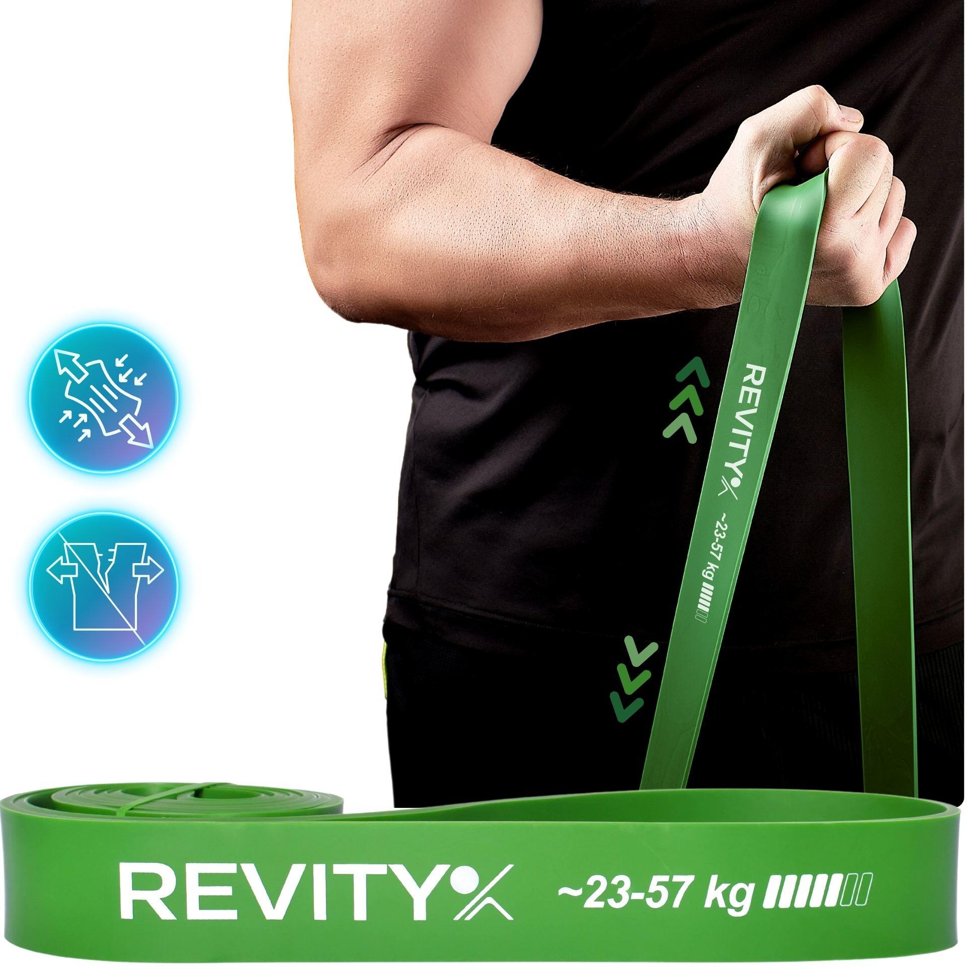 Bande élastique de résistance pour exercises fitness Revity Power Bands 23-57 kg 4/7