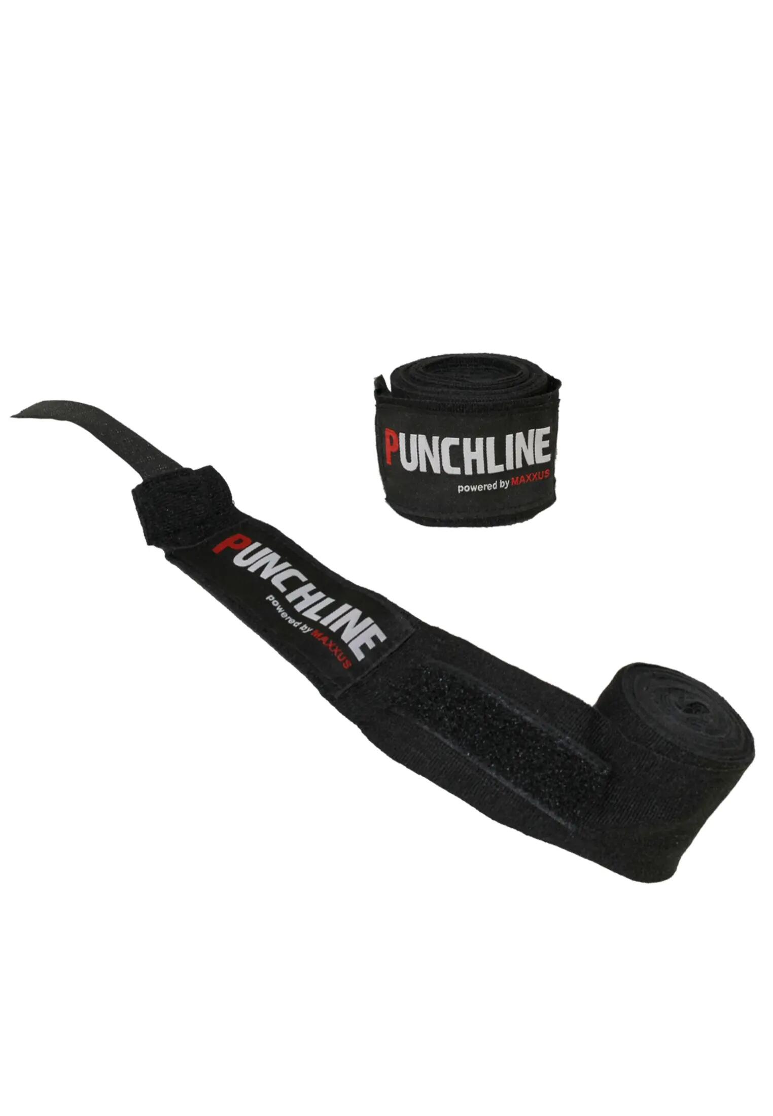Bandaj Wrap PUNCHLINE 2 buc negru 1/2