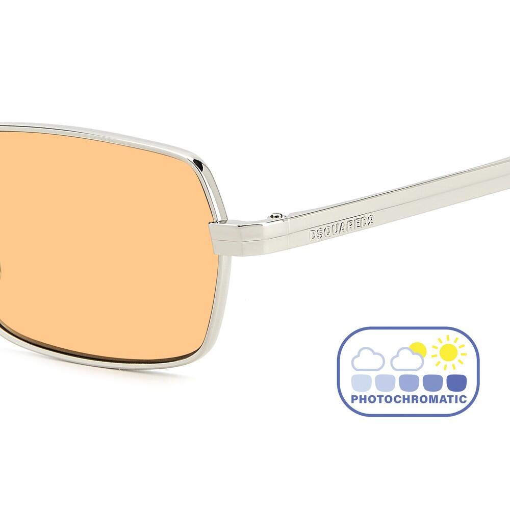 Óculos de Sol Dsquared2 D2 0192/S 010 Fotocromáticos em Metal Homem 58 mm 3/3