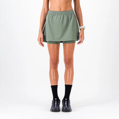 Damesrok/broek trail-running ziprun skirt 3 in 1