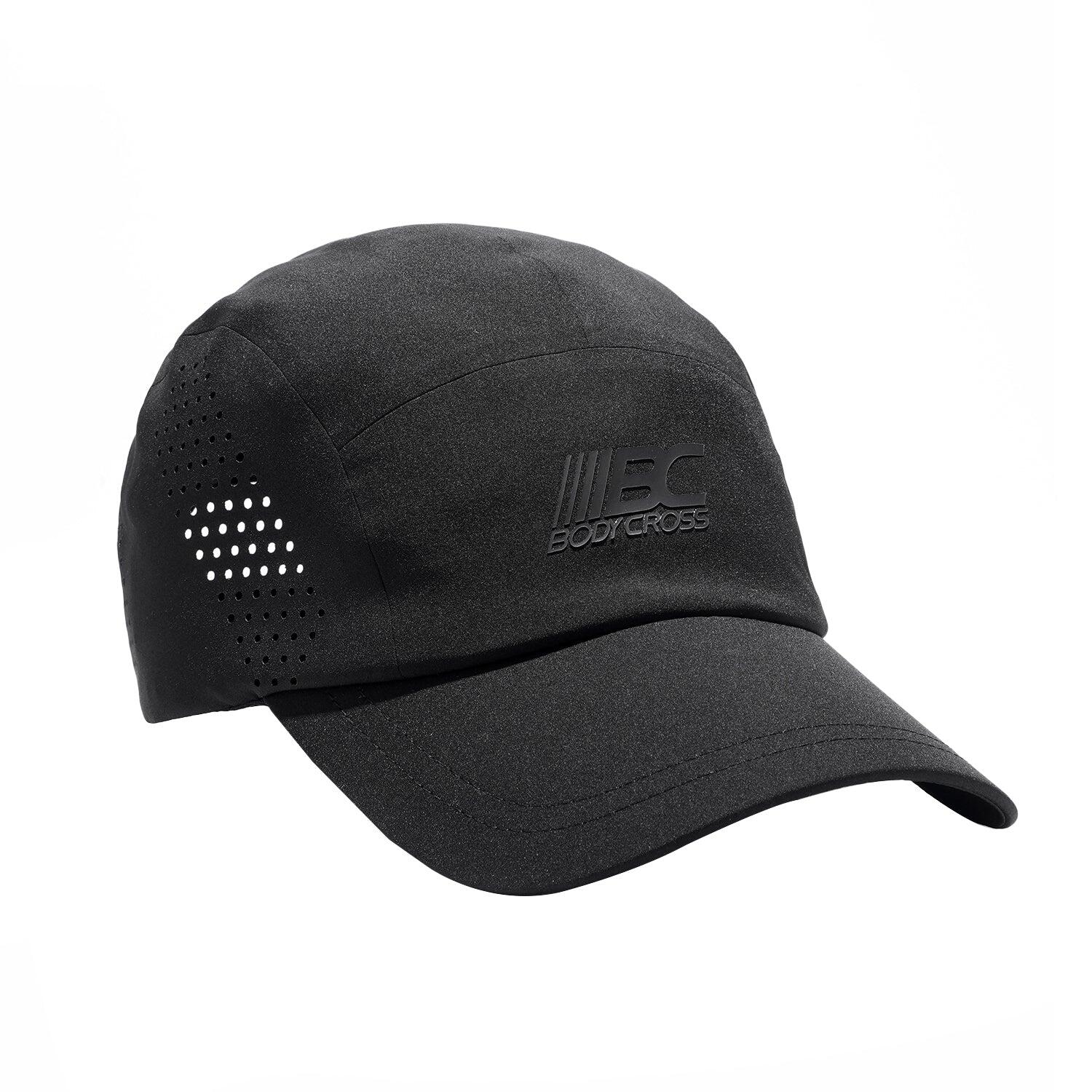 Bodycross - Casquette De Running Waterproof Respirante Performance Cap - Casquette - Noir - Decathlon