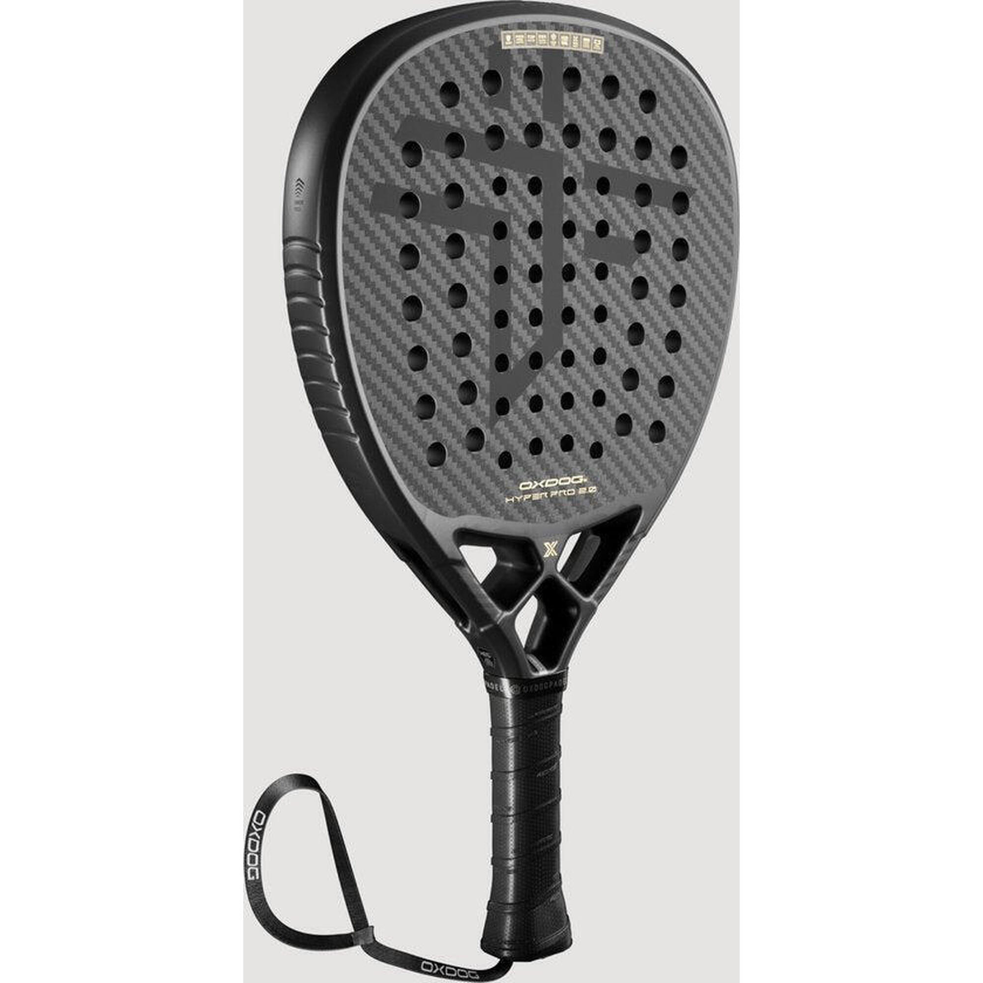 Oxdog - Raquette De Padel Oxdog Hyper Pro 2.0 2025 - Raquette De Padel - Noir - Taille Unique - Decathlon