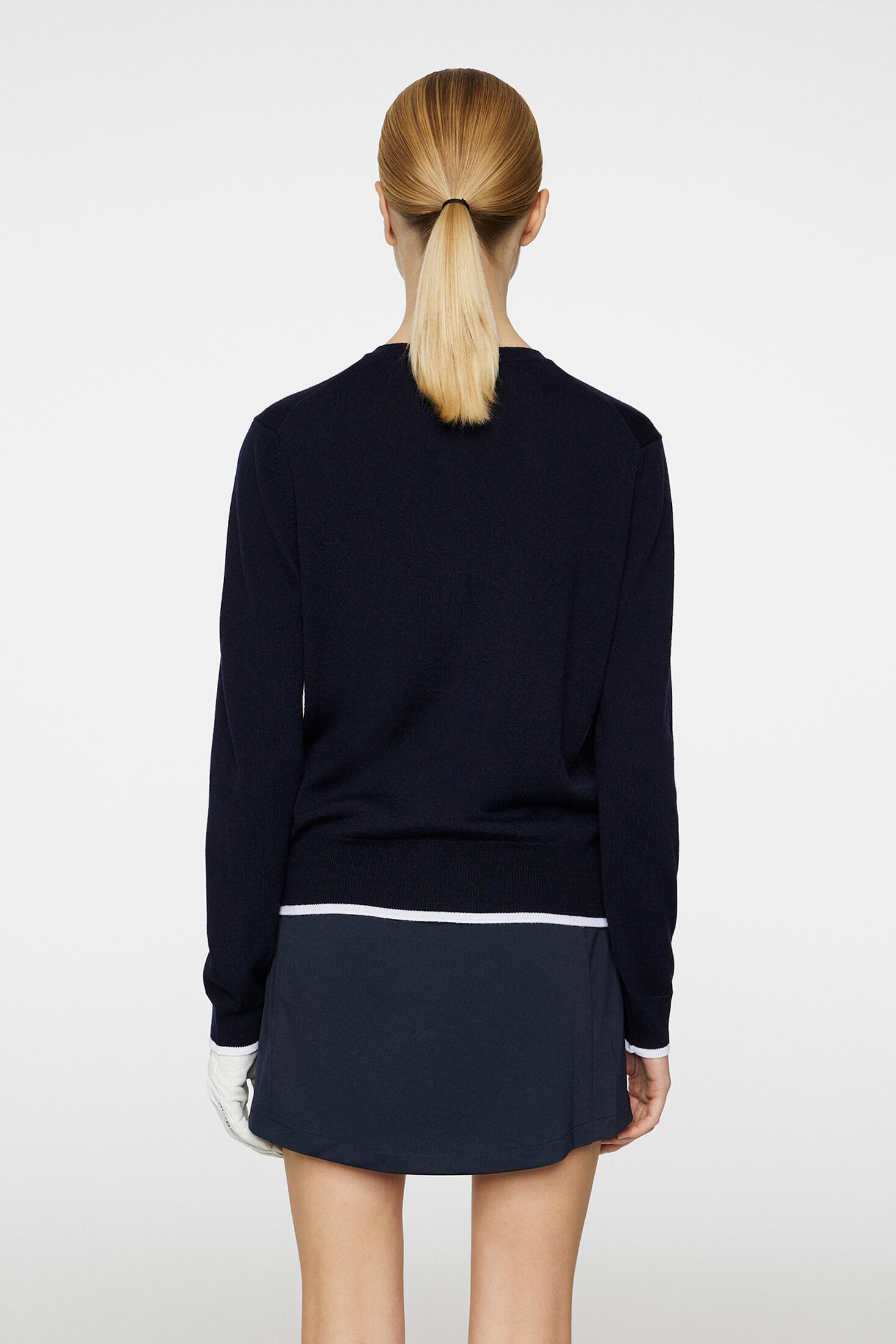 Joanna Knitted Cardigan Women Navy 2/4