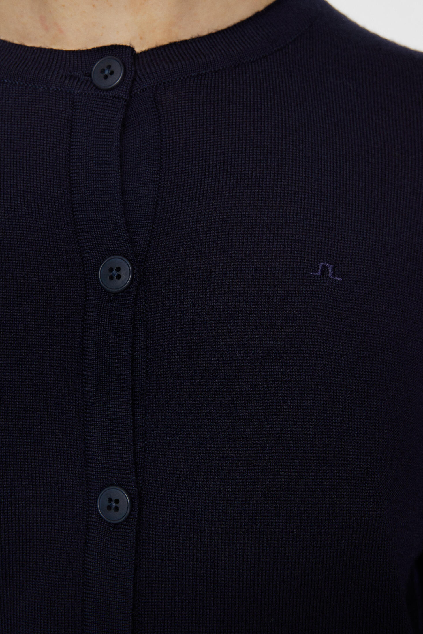 Joanna Knitted Cardigan Women Navy 4/4