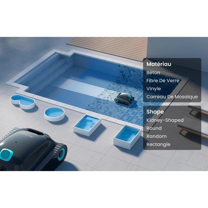 Aiper Scuba S1, robot curățat piscina, fără fir