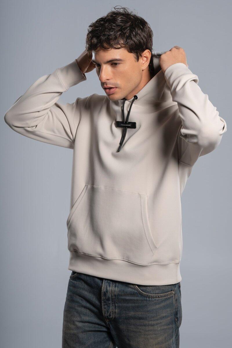 Sweater NOX Oat Cream voor heren 4/5