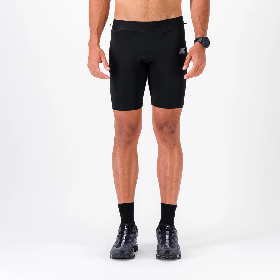 Short/Cuissard Homme Trail-Running ZIPRUN SHORT 3 IN 1 4/7
