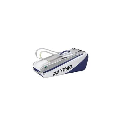 Tas - badminton - unisex - licht, praktisch - club 52526 x6 - wit/blauw