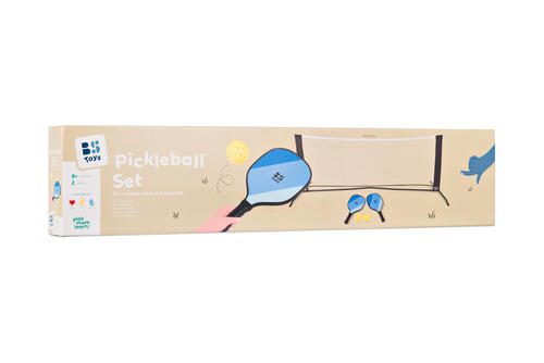 Pickleball set met 2 ballen, 2 rackets en 1 net 7/7
