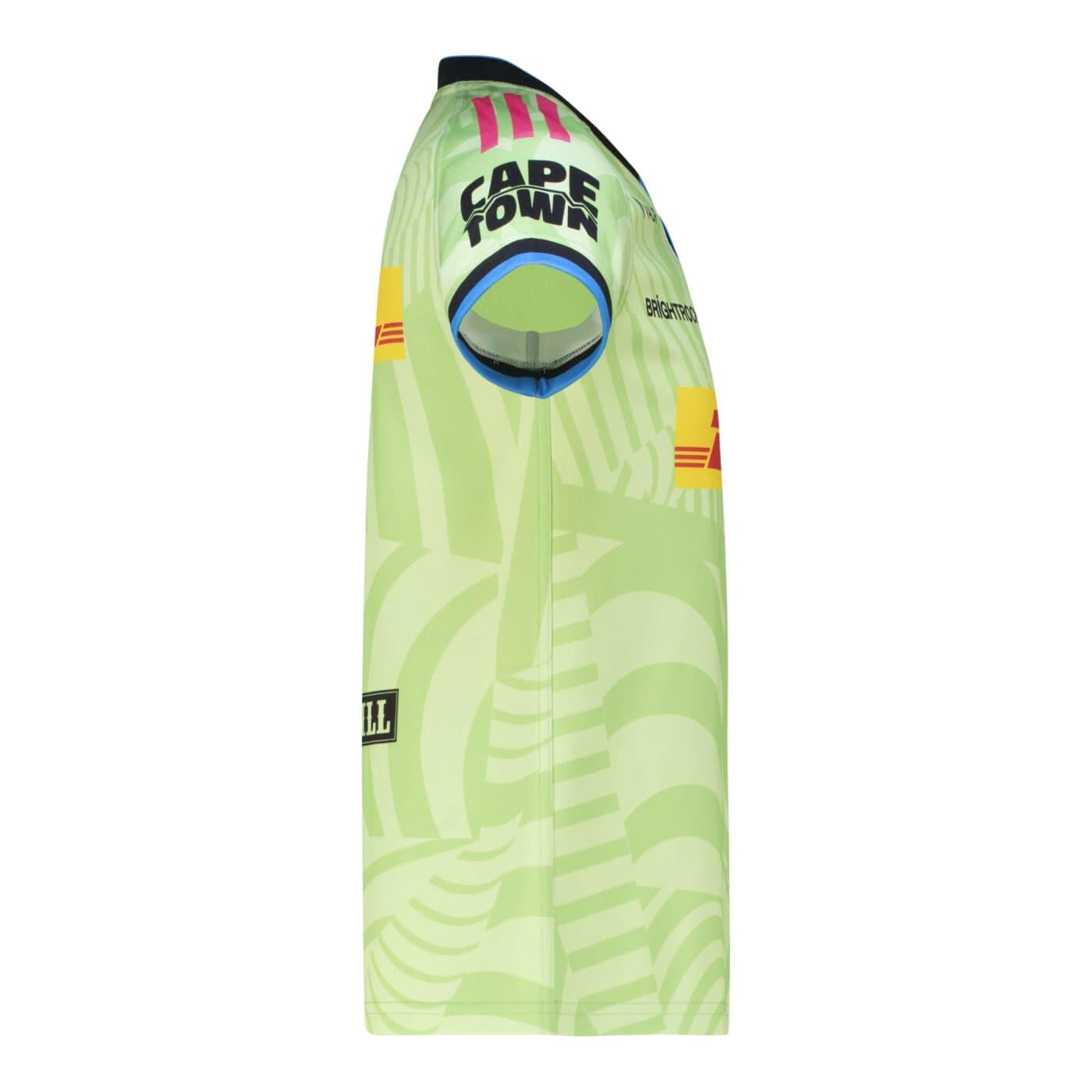 Herren Stormers Urc Auswärtstrikot Rugby Adidas Lime Green 5/7