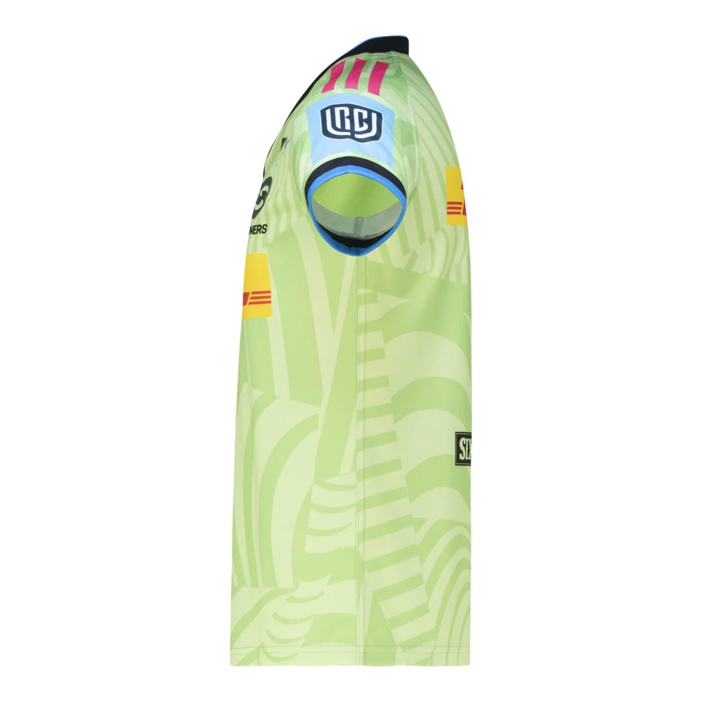 Herren Stormers Urc Auswärtstrikot Rugby Adidas Lime Green 6/7