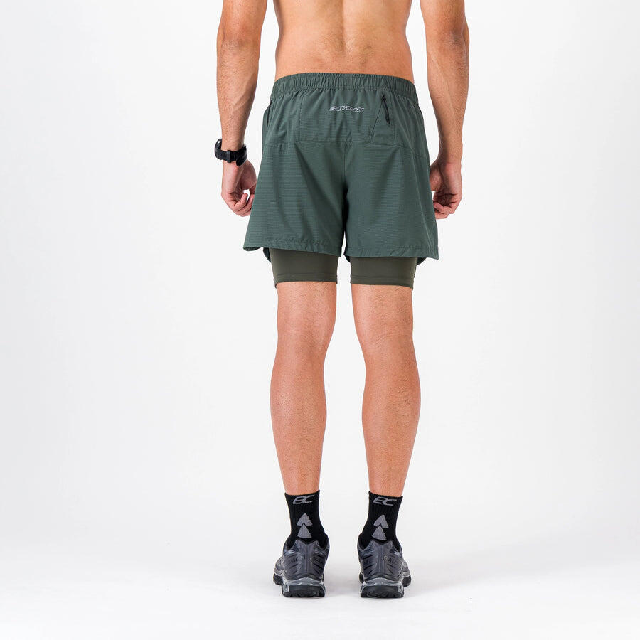 Short/Cuissard Uomo Trail-Running ZIPRUN SHORT 3 IN 1 2/7