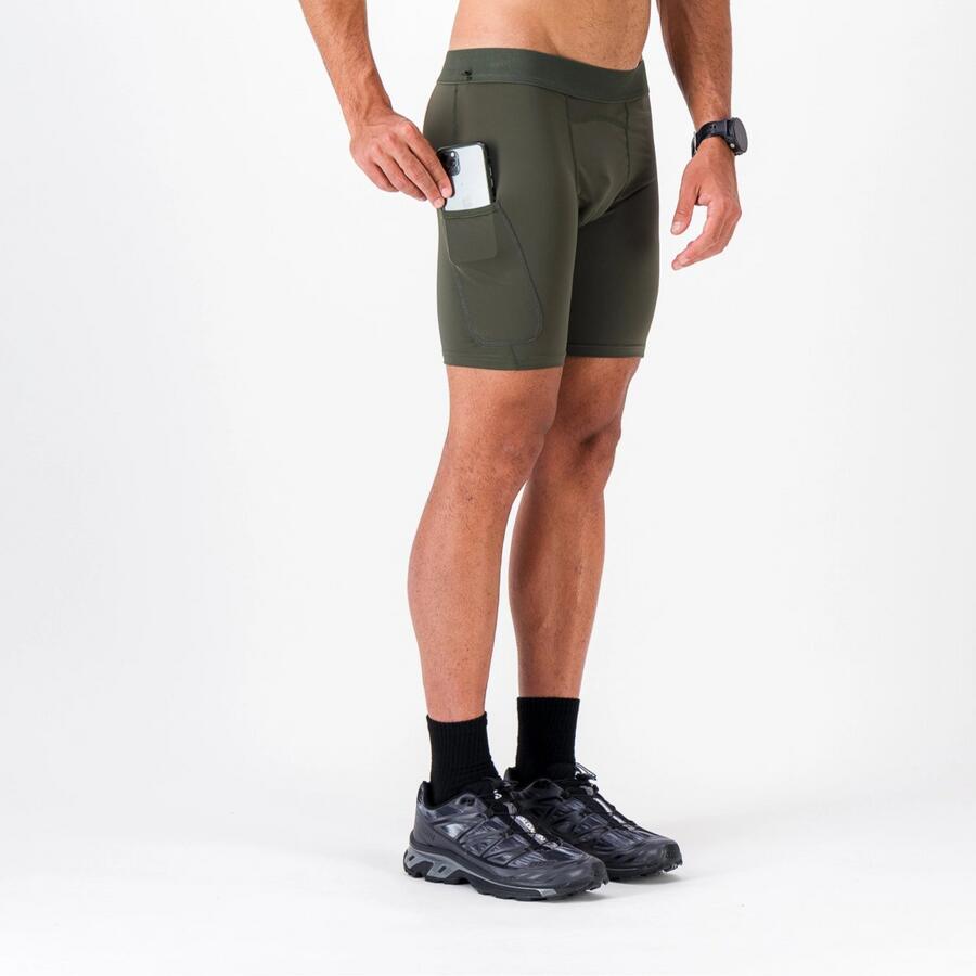 Short/Cuissard Uomo Trail-Running ZIPRUN SHORT 3 IN 1 6/7