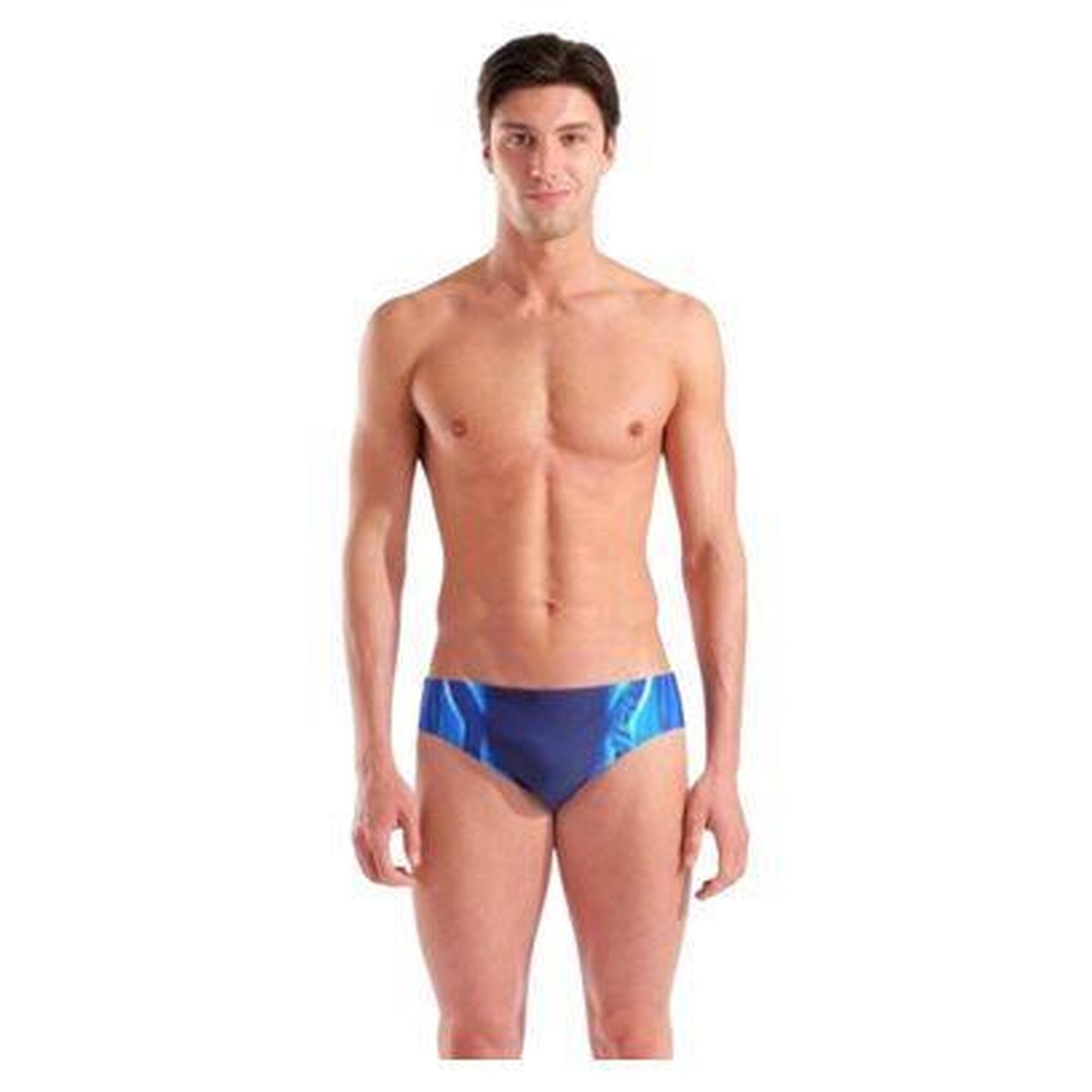 Arena - Maillot De Bain Arena Two Sides Bleu Marine Homme - Slip De Bain - Bleu - 75 - Decathlon