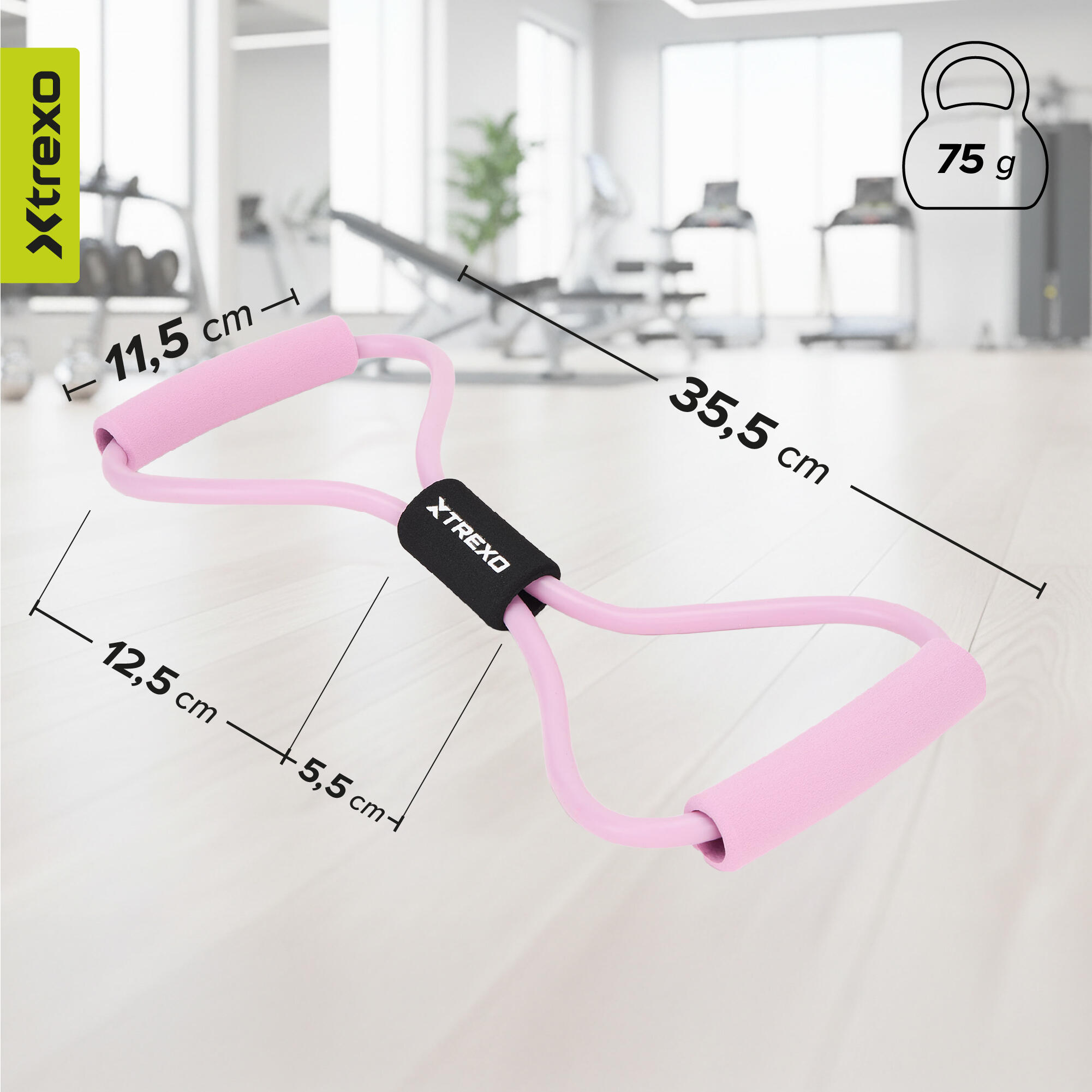 XTREXO rubberen oefenexpander TXO-B4Z057-VT 7/7