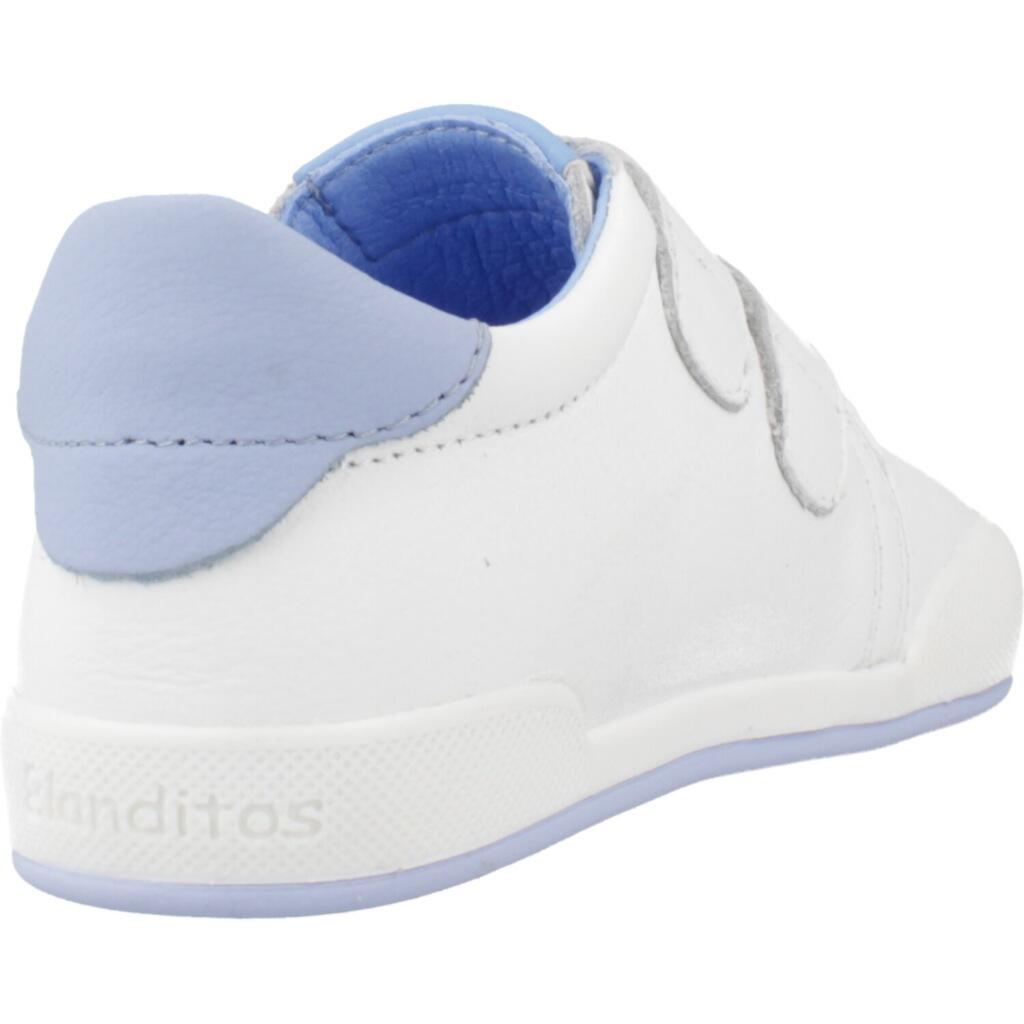 Scarpe Da Ginnastica Blanditos Modello Londresbd Boy Colore Bianco 3/5