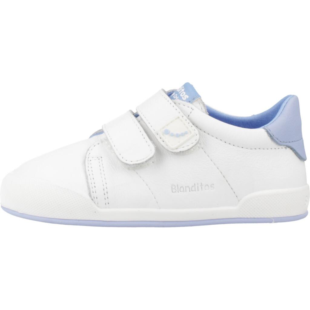 Scarpe Da Ginnastica Blanditos Modello Londresbd Boy Colore Bianco 2/5