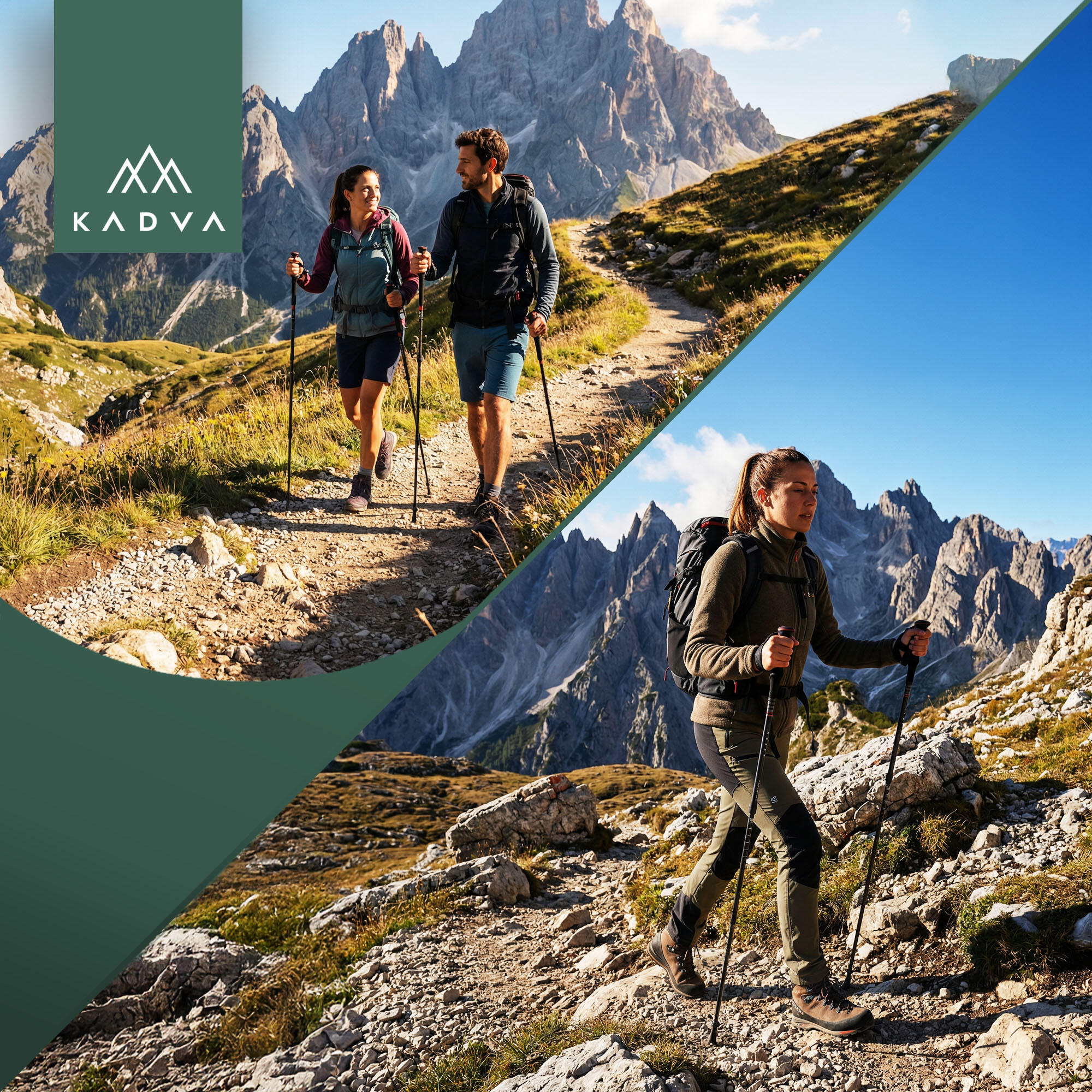 Bastões de caminhada KADVA Sajama 6/6