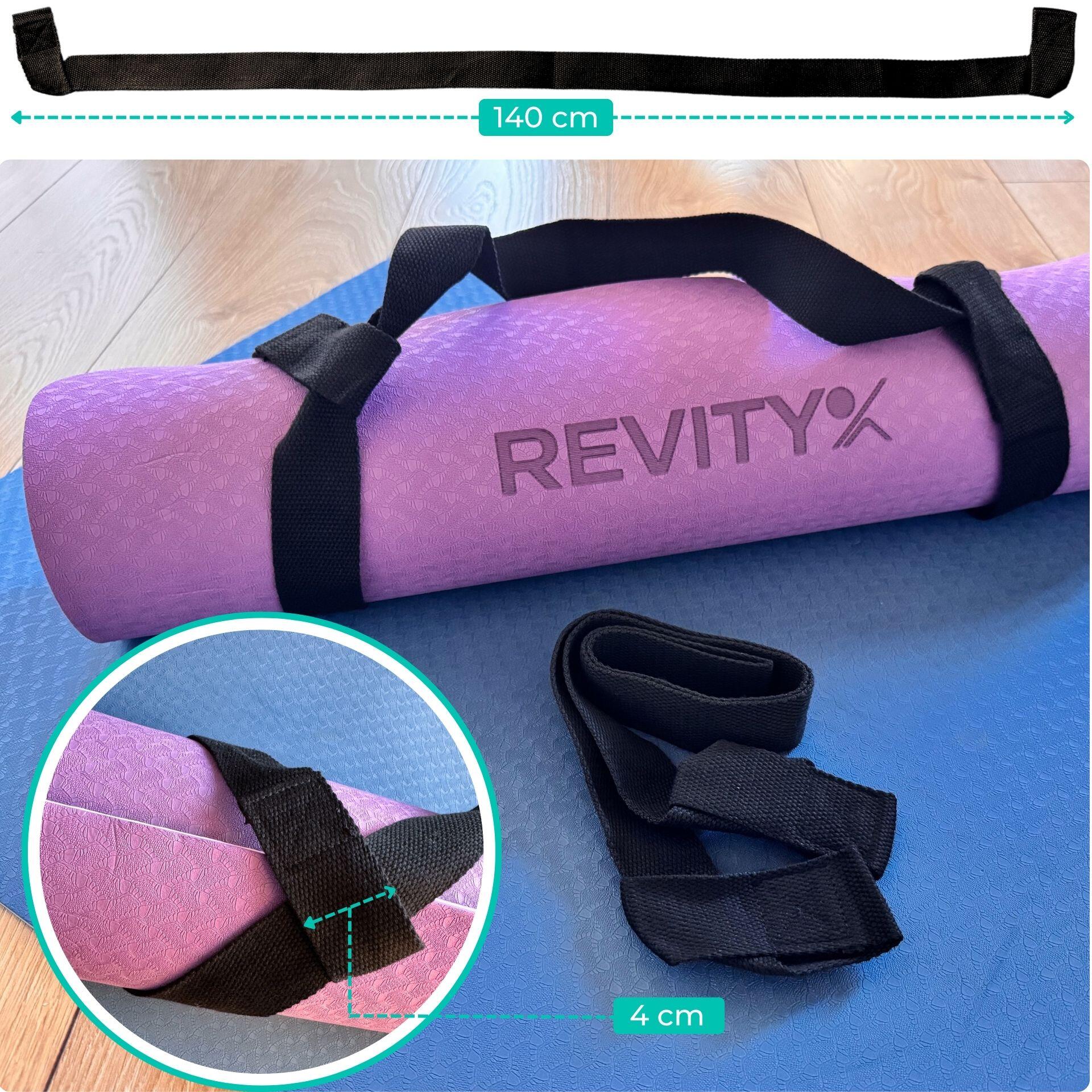 Correa Yoga y Fitness de transporte esterilla, ajustable 3/7