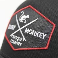 Gorra Trucker - 5 Paneles / Adulto / Talla única (Negro/Negro) 3/7