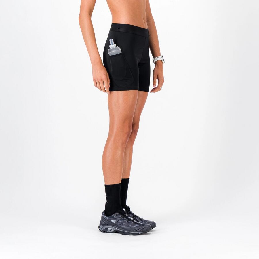 Jupe/Cuissard Femme Trail-Running ZIPRUN SKIRT 3 IN 1 5/7