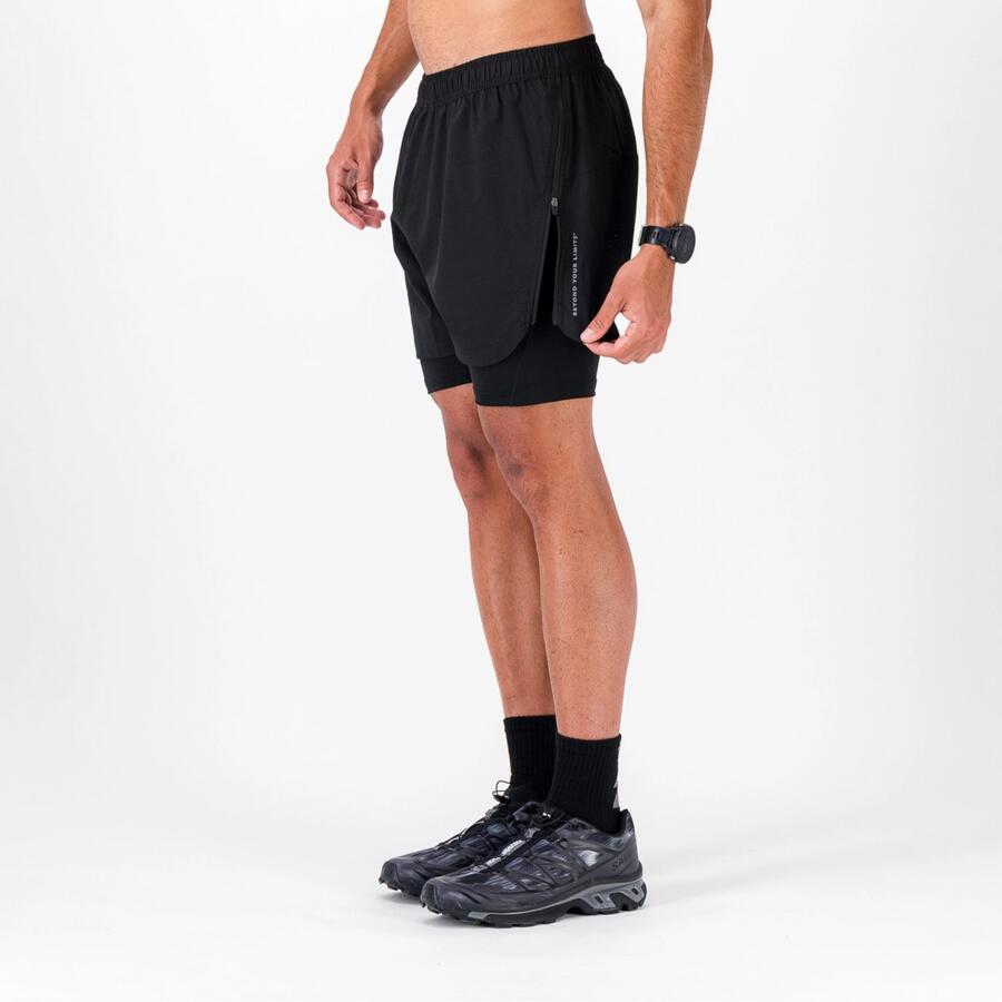 Short/Cuissard Homme Trail-Running ZIPRUN SHORT 3 IN 1 7/7