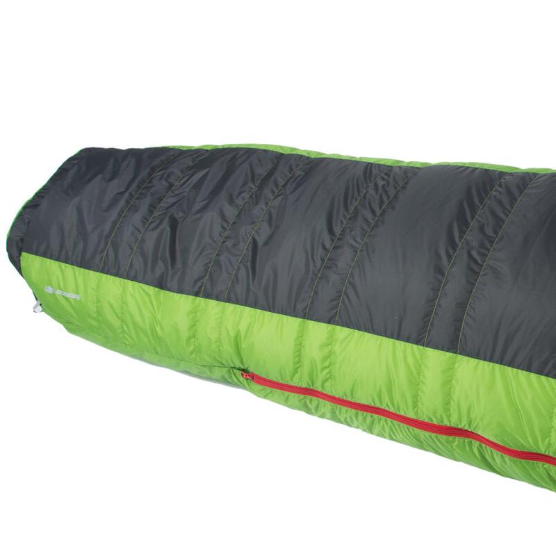 Sacco a pelo a mummia Himalaya Looping III 900 – sinistra 200 cm – Verde 4/5