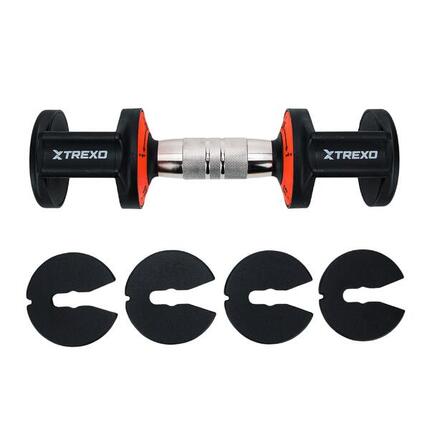 Ensemble d'haltères réglables XTREXO 2 x 5,75 kg