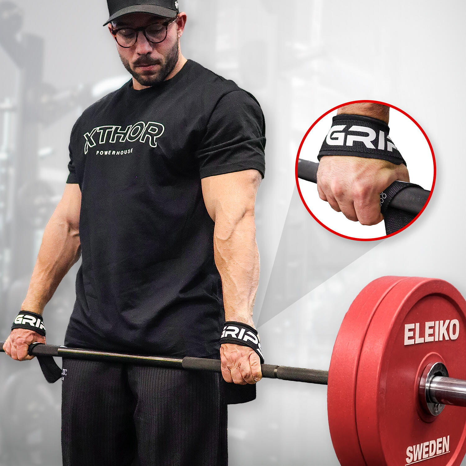 Alças Olímpicas de Colocação Rápida para Treino em Ginásio RL Grips 6/6