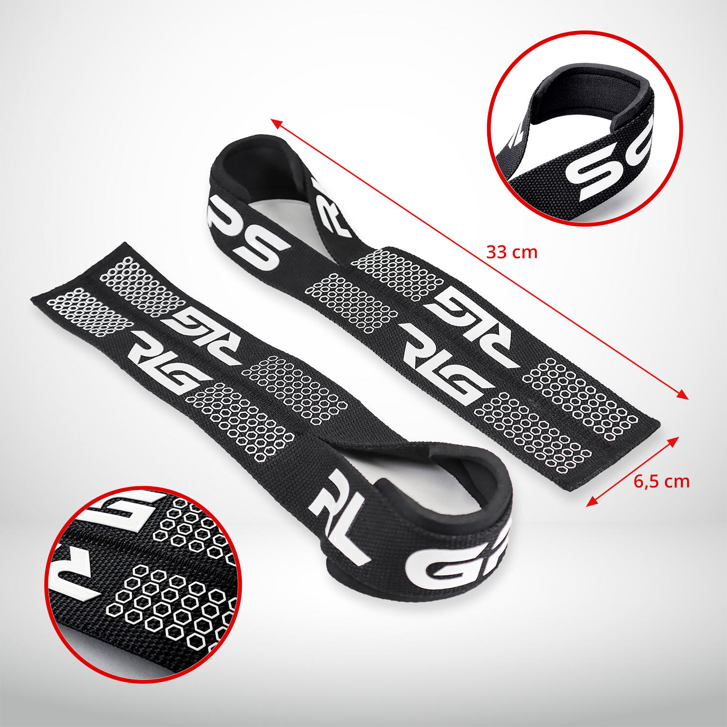 Alças Olímpicas de Colocação Rápida para Treino em Ginásio RL Grips 5/6