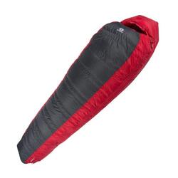 Sac de couchage momie Himalaya Looping III 500 – gauche – 200 cm – Rouge