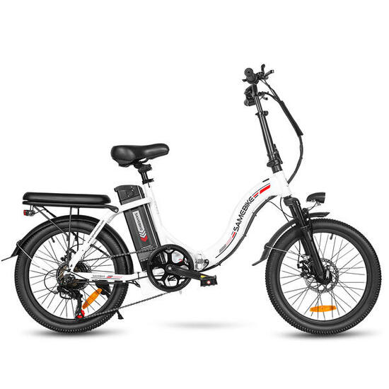 Opvouwbare elektrische fiets SAMEBIKE CY20 20×2.3 inch band
