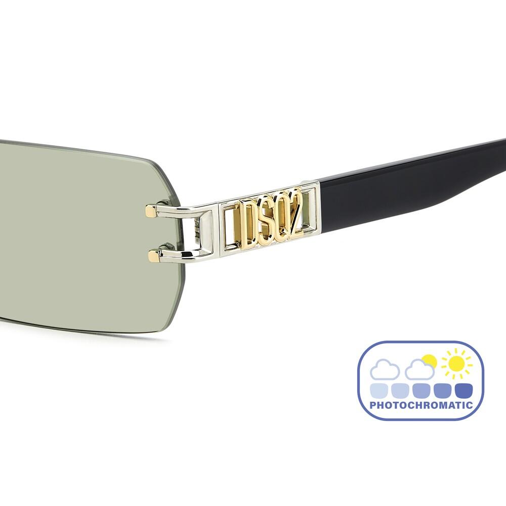 Óculos de Sol Dsquared2 D2 0189/S I20 Fotocromáticos em Metal Homem 57 mm 4/4