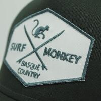 Casquette Trucker - 5 panneaux / Adulte / Taille unique (vert/blanc) 3/7