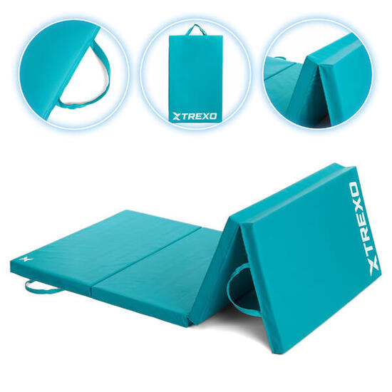Materac gimnastyczny XTREXO składany 195x80x5cm