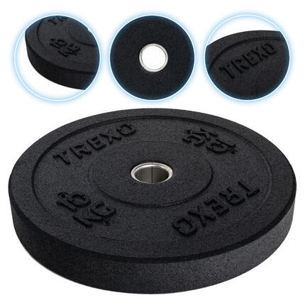 Obciążenie bumperowe olimpijskie XTREXO 10 kg