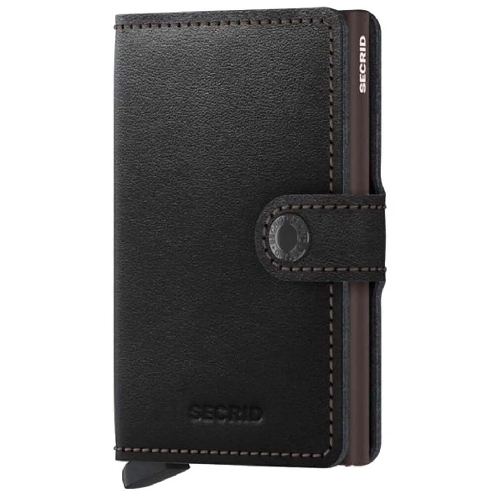 Secrid Miniwallet Compact RFID Wallet - Original Black / Brown