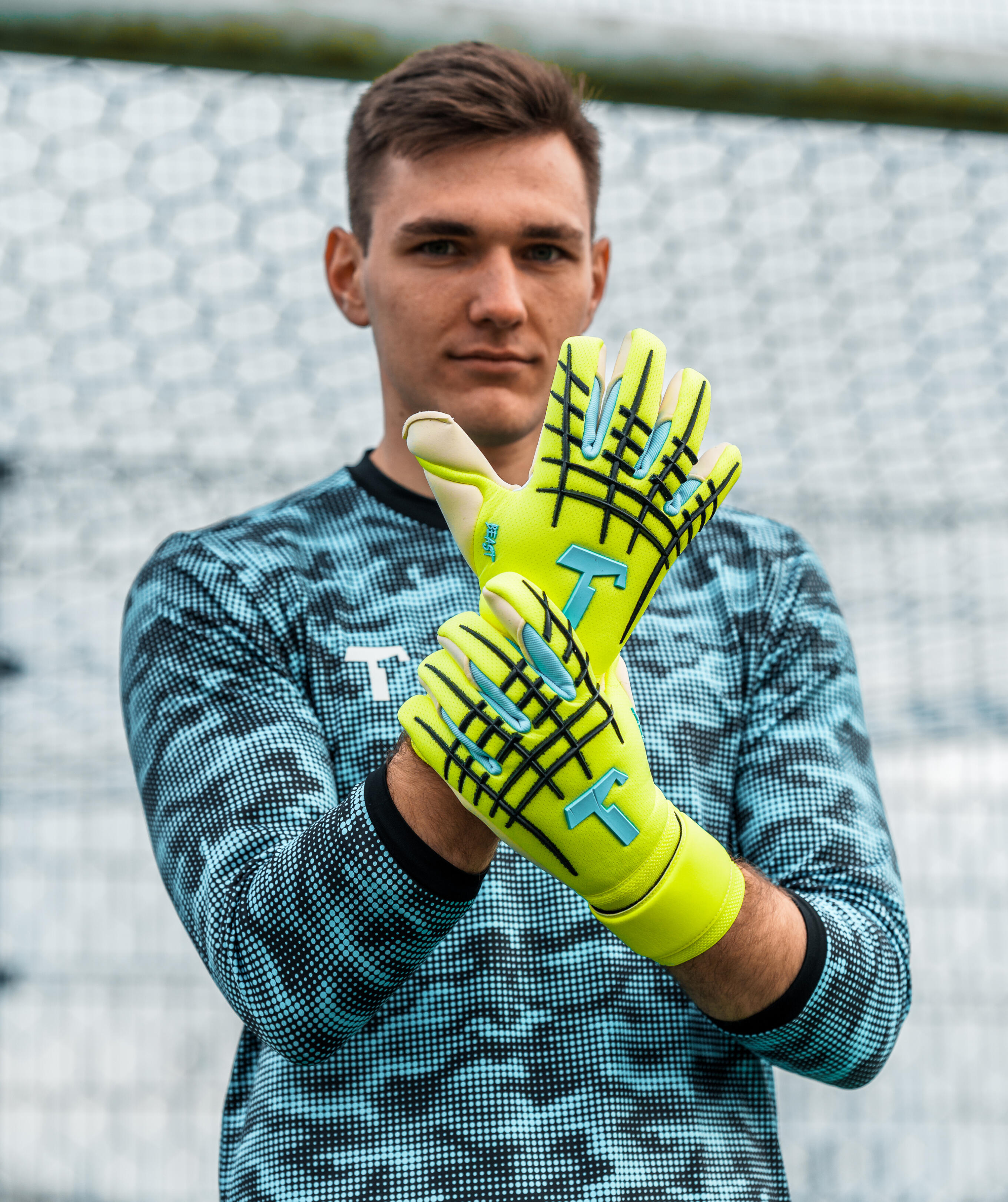 Torwarthandschuhe Erwachsene Fluo Beast 3.0, viele Größen 2/7