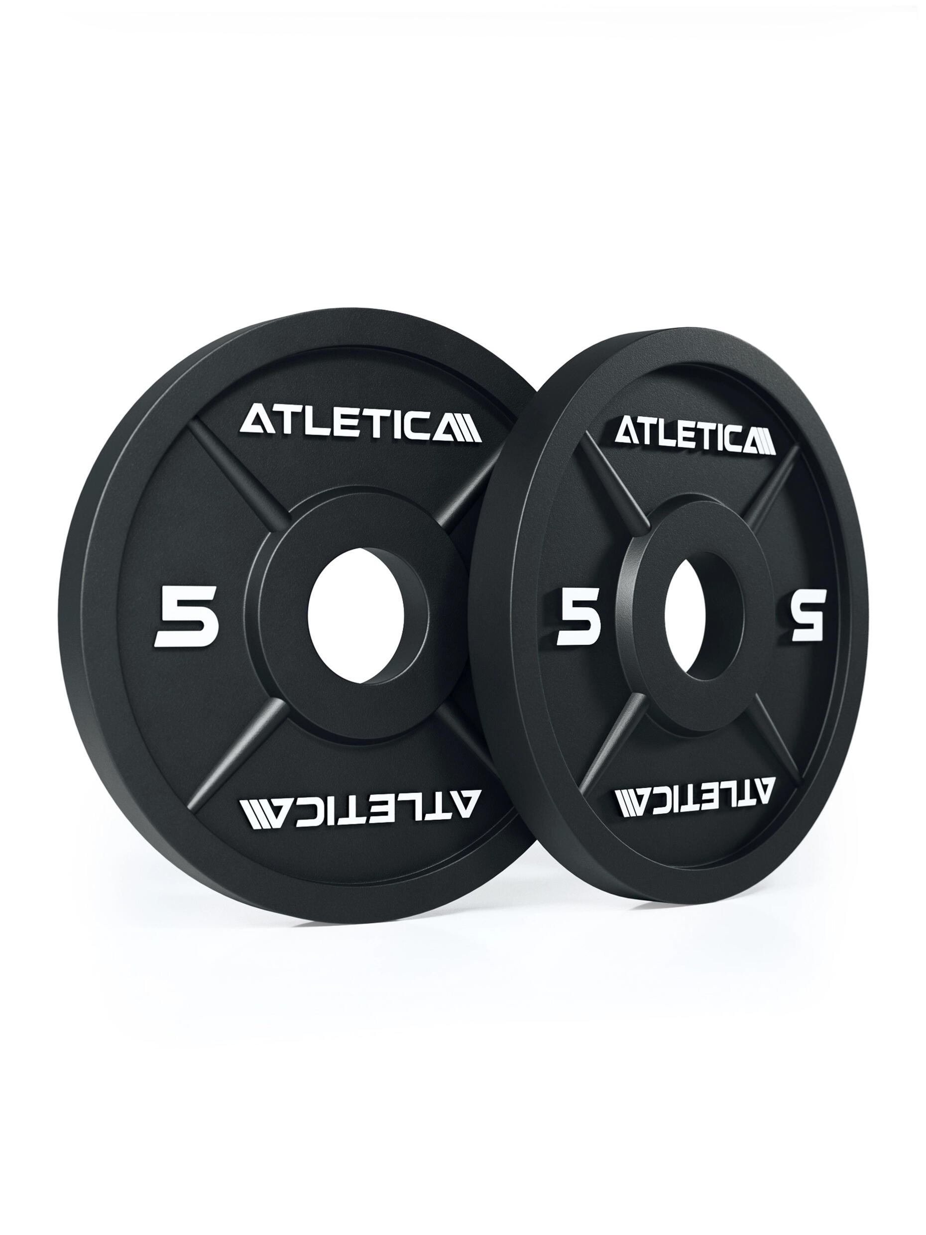 Iron Plates | Paar | 2x5kg | Ø 50 mm | Gusseisen Hantelscheiben 2/3