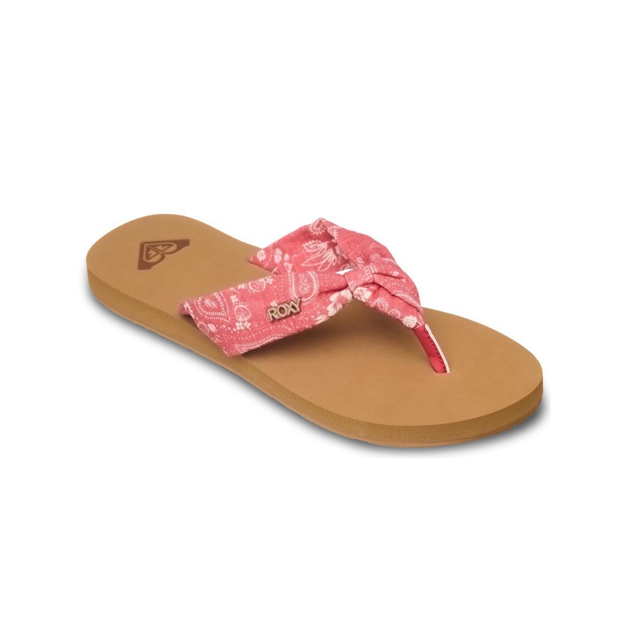 Roxy - Sandales Paia Rouge Femme - Aquashoes - Rose - Decathlon