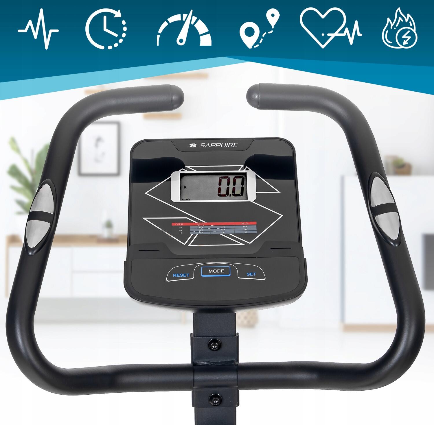 Rower magnetyczny Sapphire SG-8500B Oxio 6/7